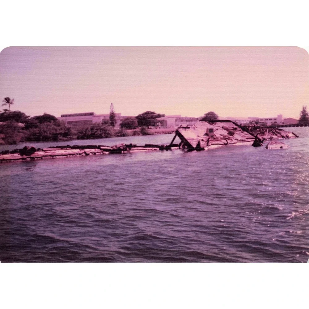 Vintage 1970s Pearl Harbor USS Arizona USS Utah Memorial Photos Lot of 13 Bell - Picture 8 of 13